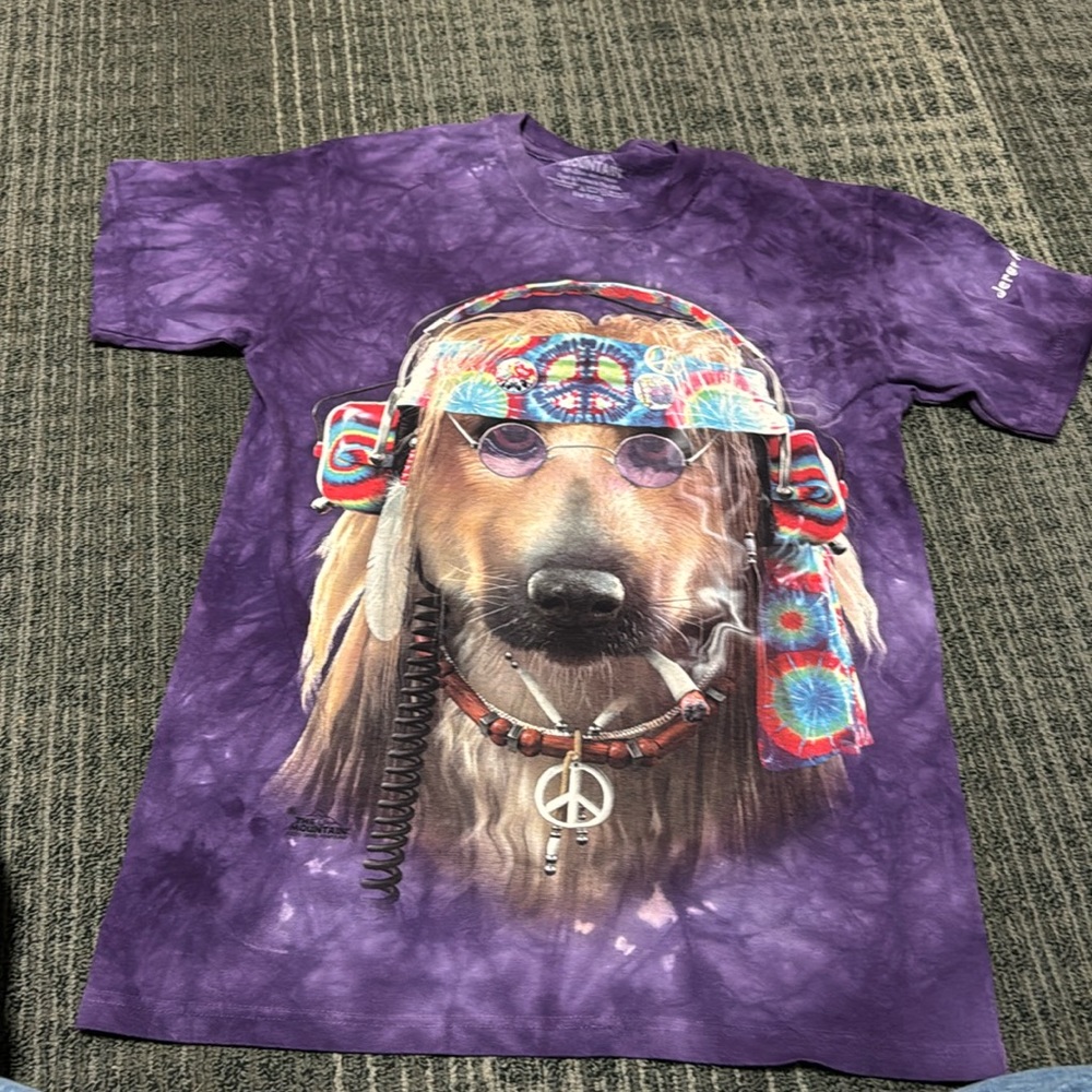 Hippie Graphic Tee funny (hippy)